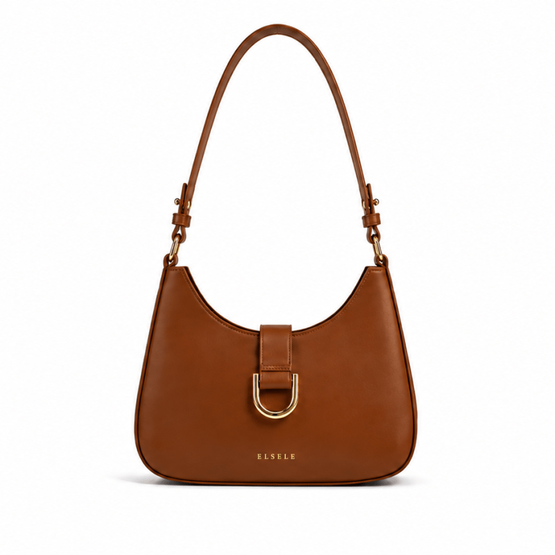 lunara brown leather shoulder bag.webp