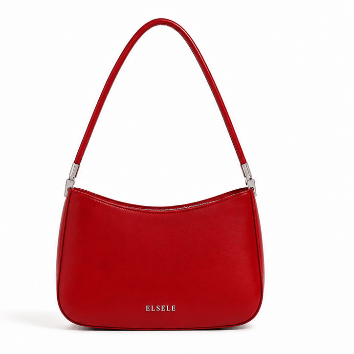 Home Lunelle Red Shoulder Bag by ELSELE